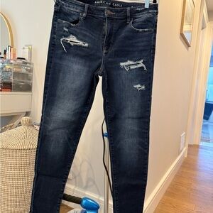 American Eagle Outfitters Women's Black Jeans